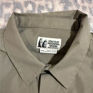BRAND NEW  Marmot Men's XL Muir Camp Hike Short-Sleeve Casual Button Up Shirt